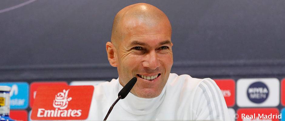 Rueda de prensa de Zidane-Previa jornada 28