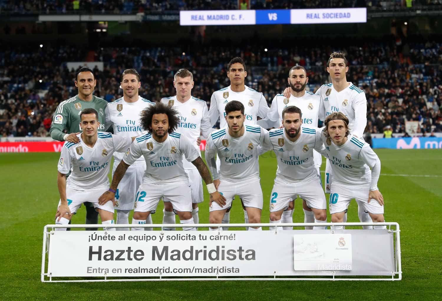 Zona mixta Real Madrid 5-2 Real Sociedad