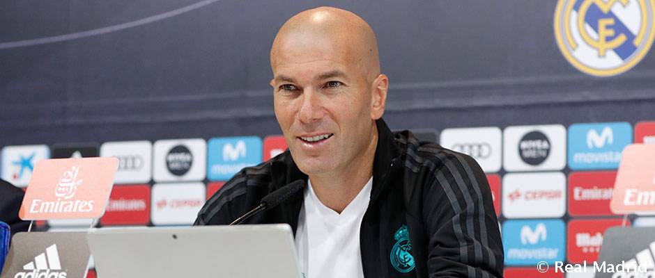 Rueda de prensa de Zidane-Previa Jornada 09 Liga Santander