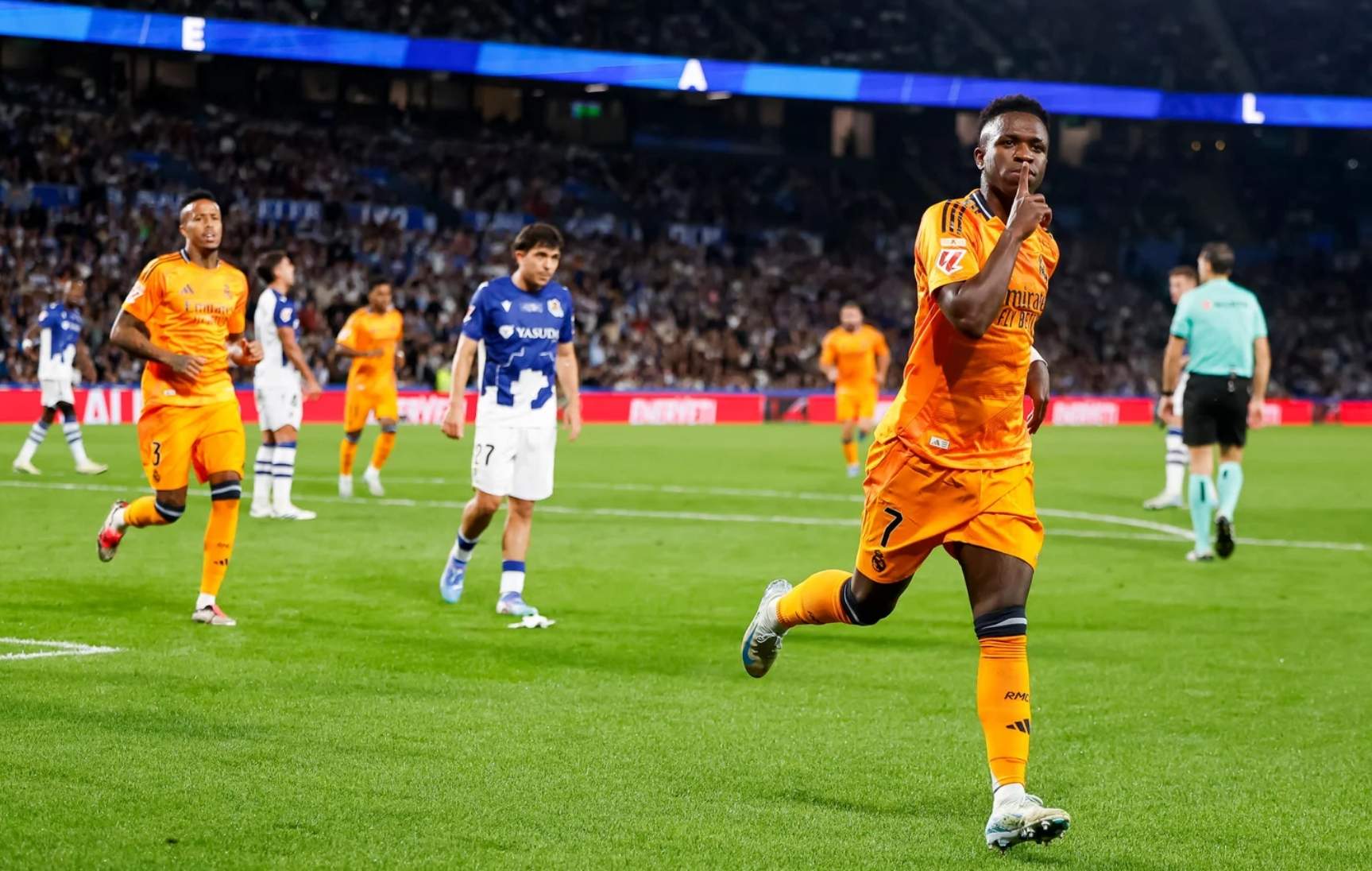 Vinicius contra Real Sociedad