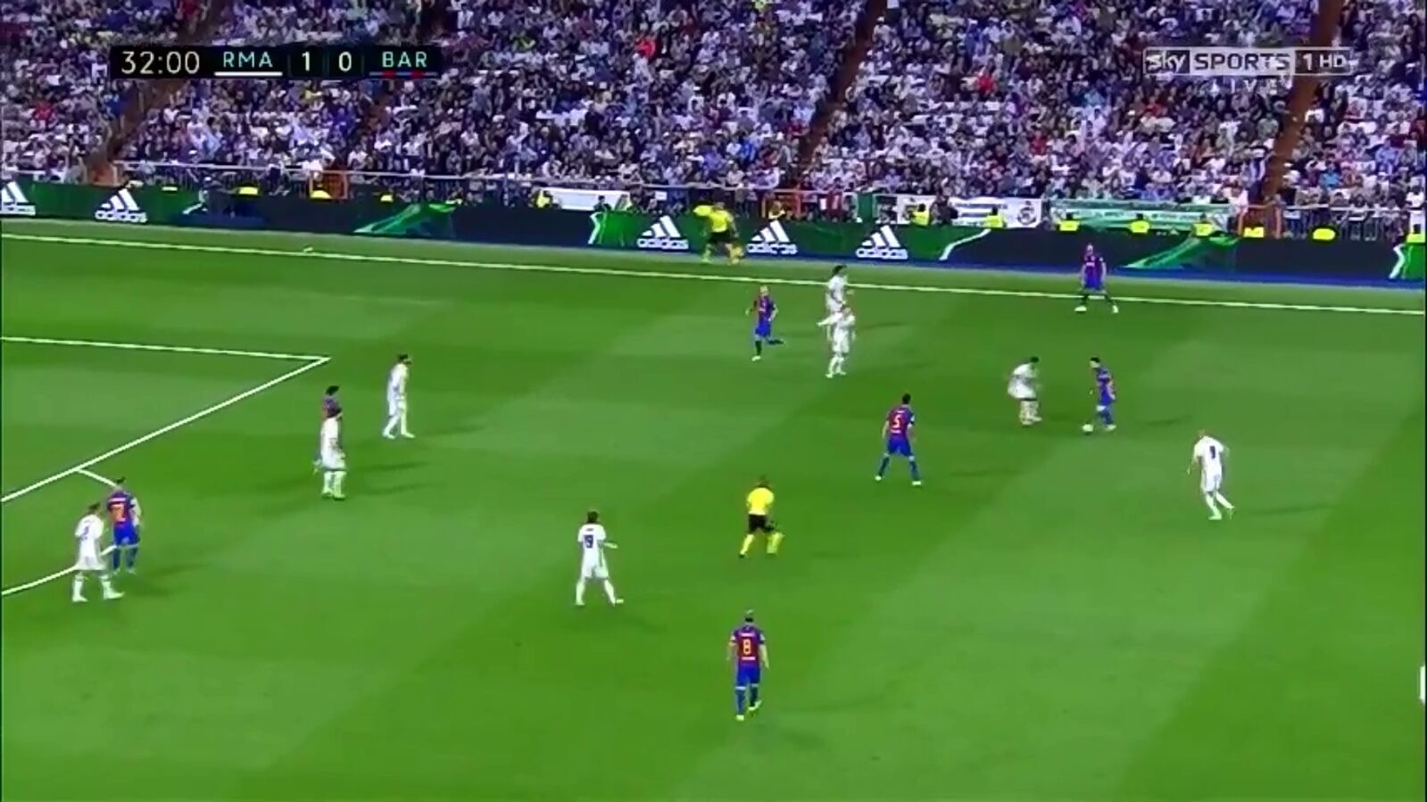 Análisis táctico Real Madrid-Barcelona