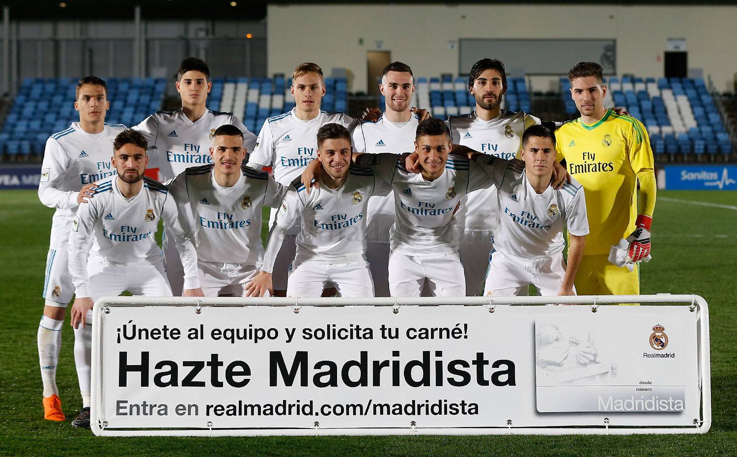 Real Madrid Castilla: 1-1 Unión Adarve