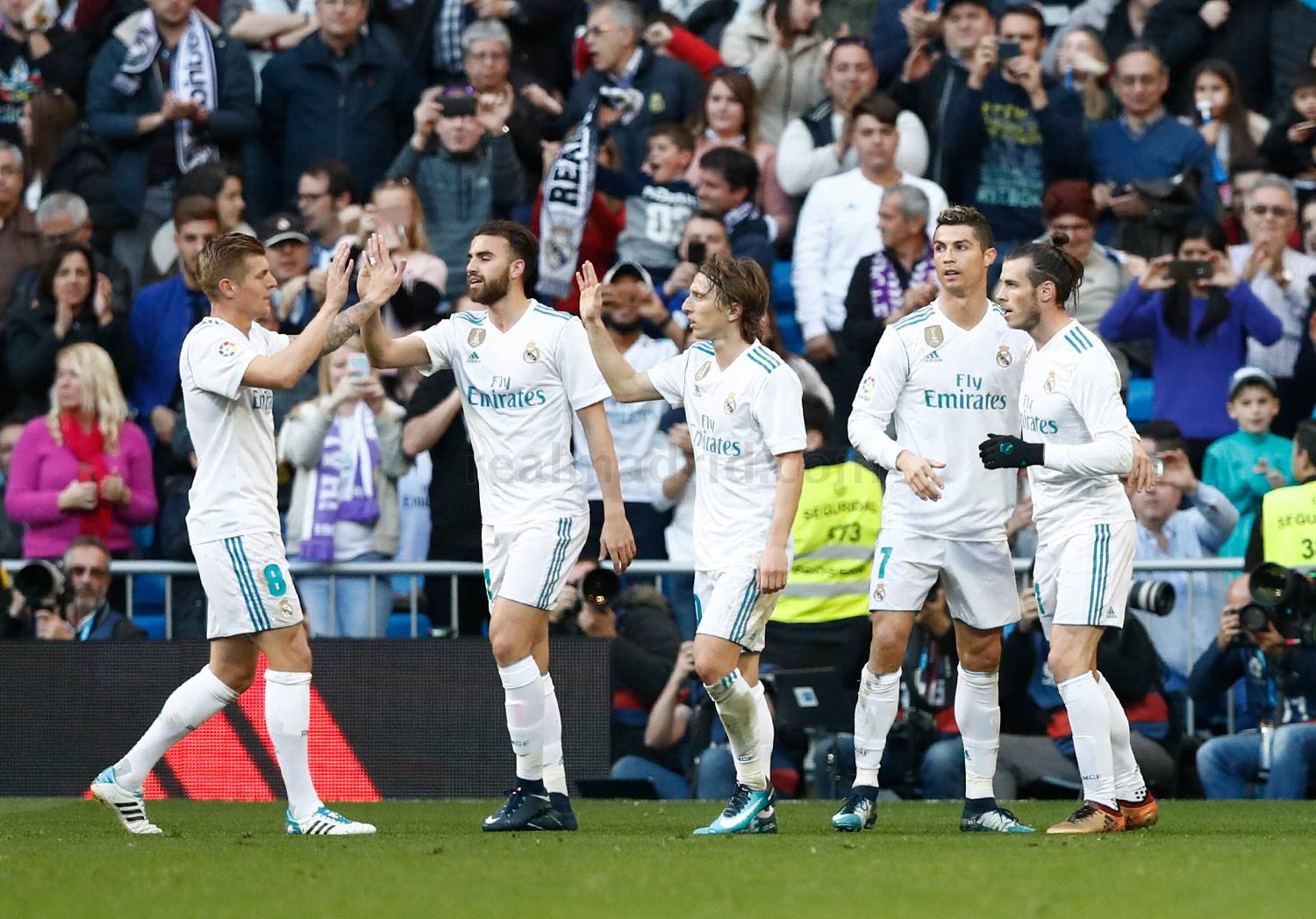 Notas Real Madrid 7-1 Deportivo de la Coruña