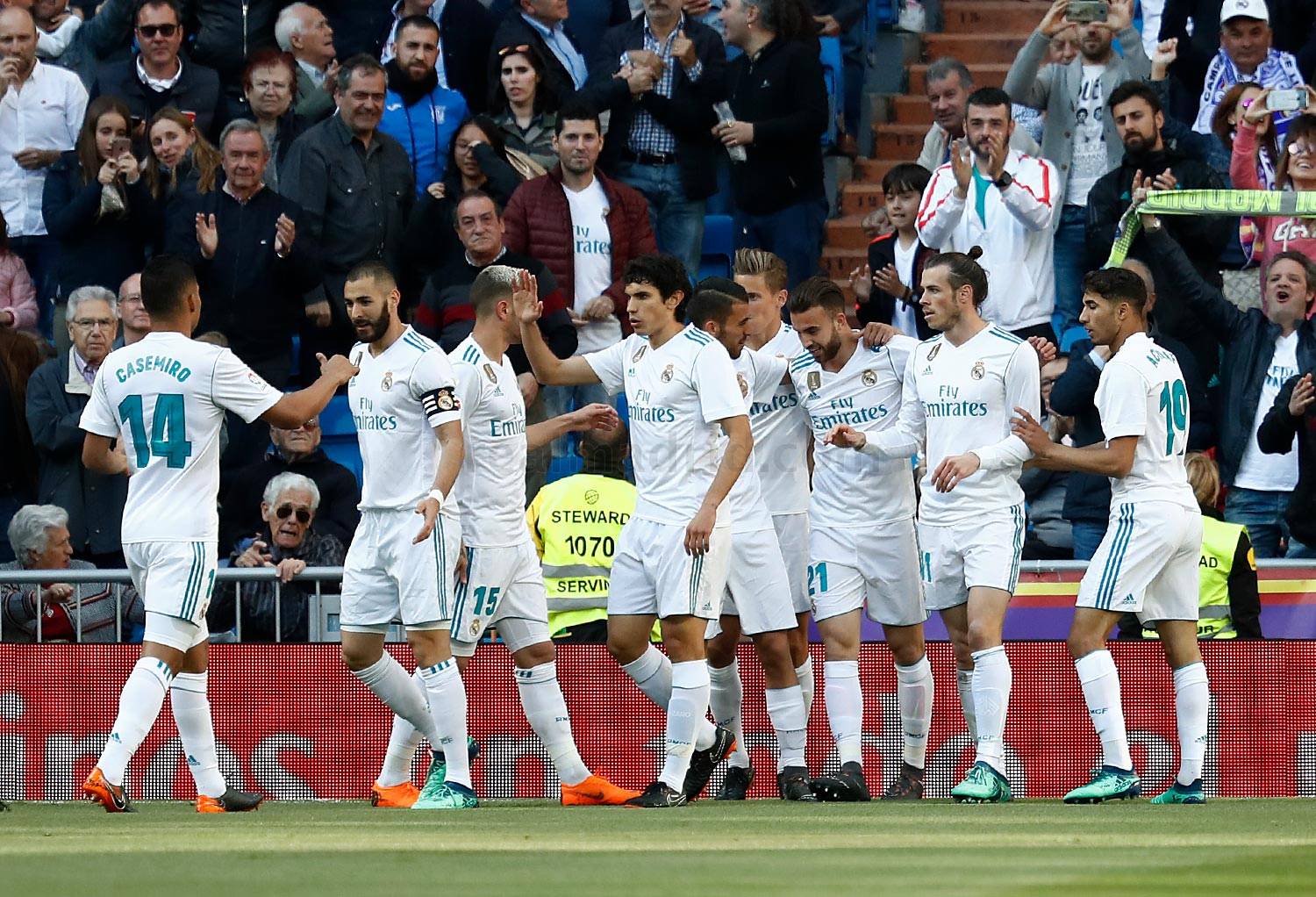 Zona mixta Real Madrid 2-1 Leganés