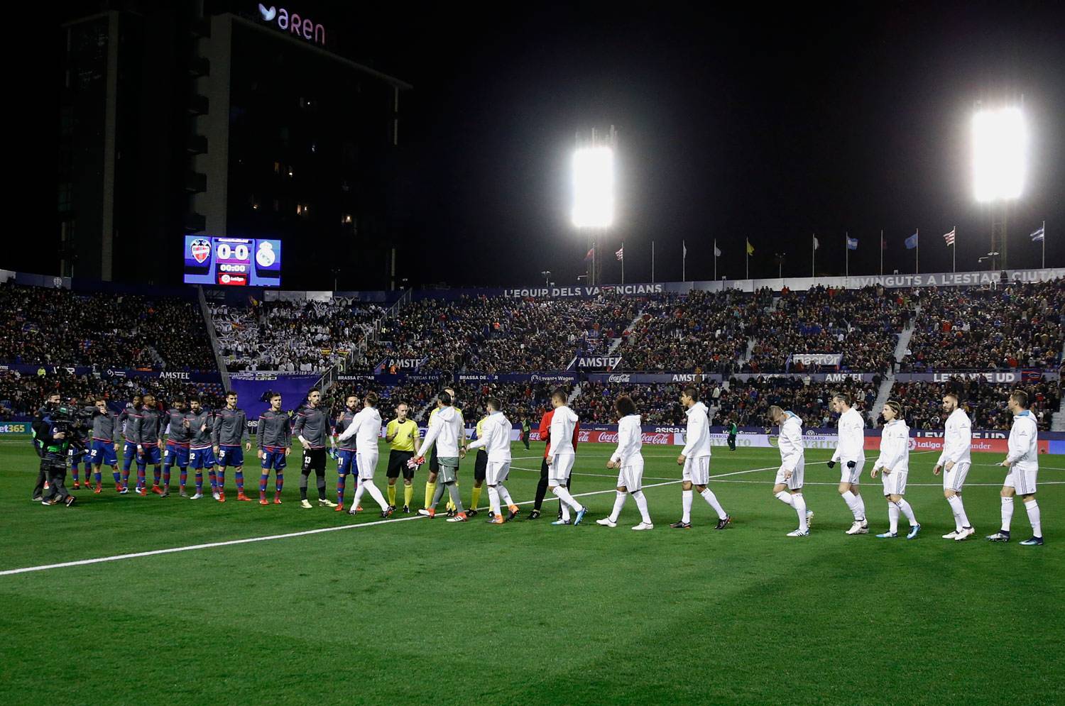 Zona mixta Levante 2-2 Real Madrid