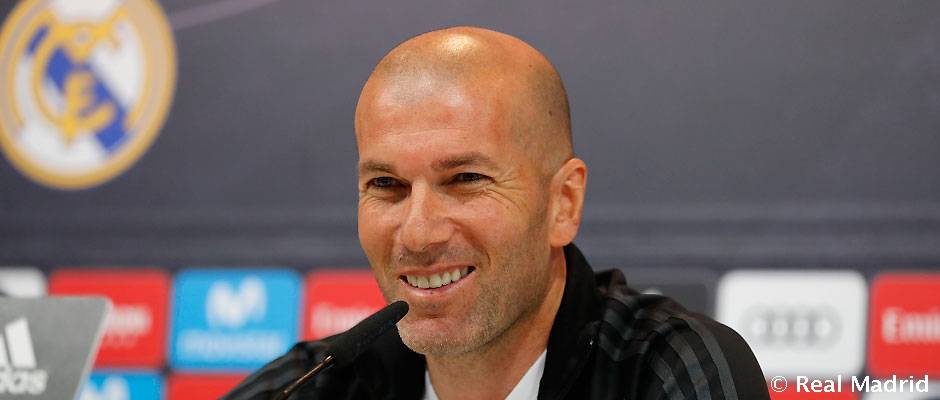 Rueda de prensa de Zidane-Previa jornada 32