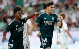 Debut goleador de Carlos Espí en su segundo partido como madridista | Ferencvaros 1-2 Real Madrid