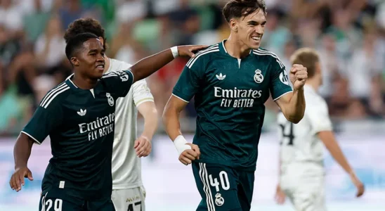 Debut goleador de Carlos Espí en su segundo partido como madridista | Ferencvaros 1-2 Real Madrid