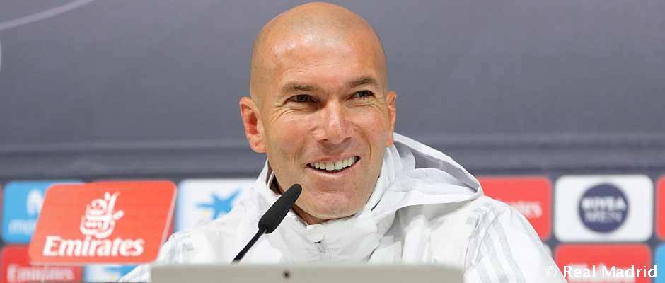 Rueda de prensa de Zidane-Previa jornada 27