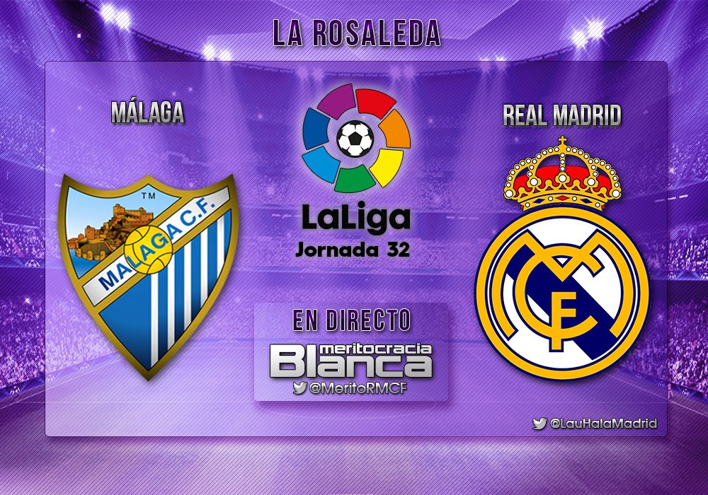 Live Málaga-Real Madrid